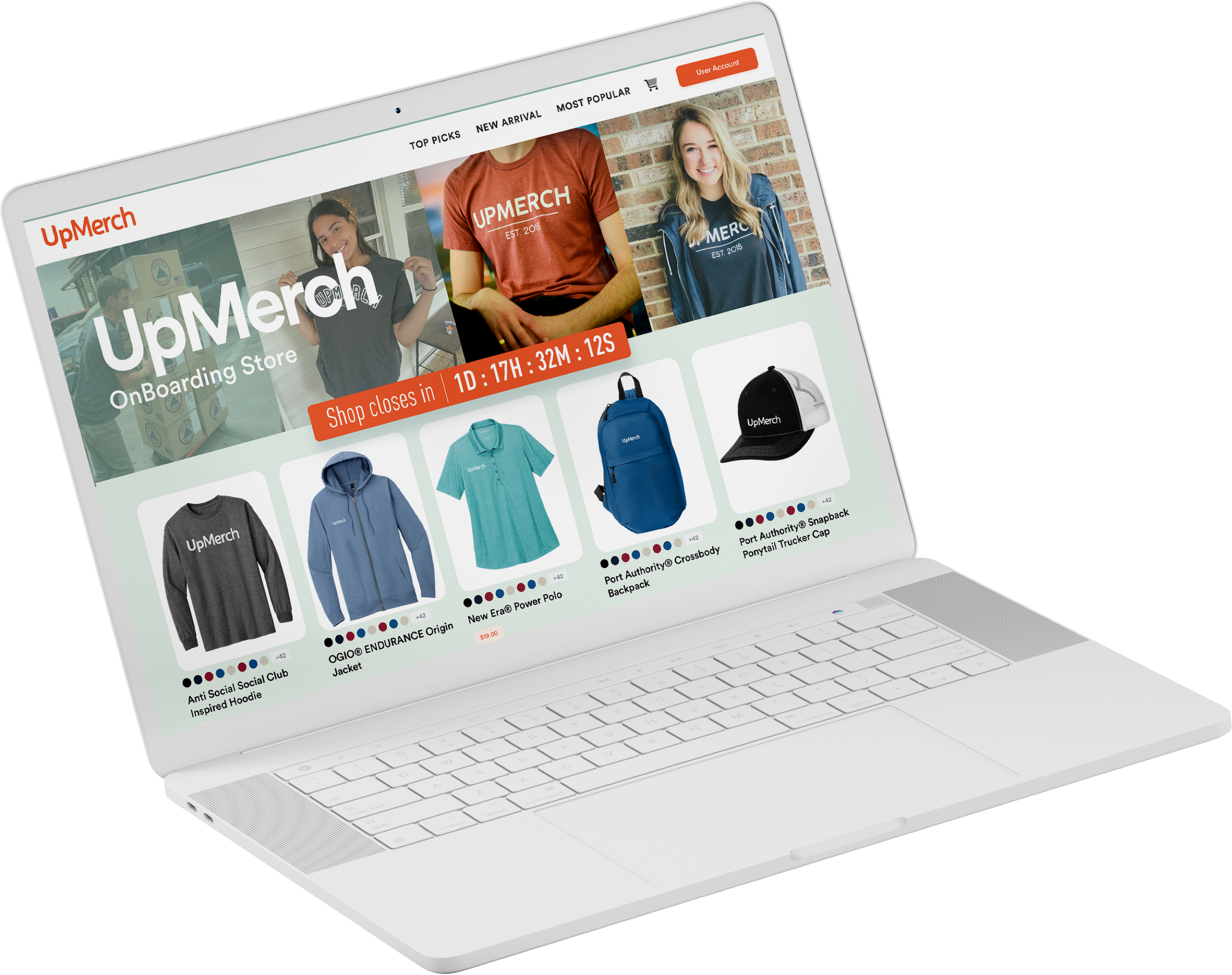 High Quality Custom Merch for Companies - Free Online Stores & Warehousing!
